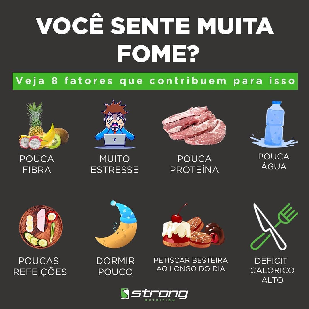 Sente muita fome? Deve ter algo errado...